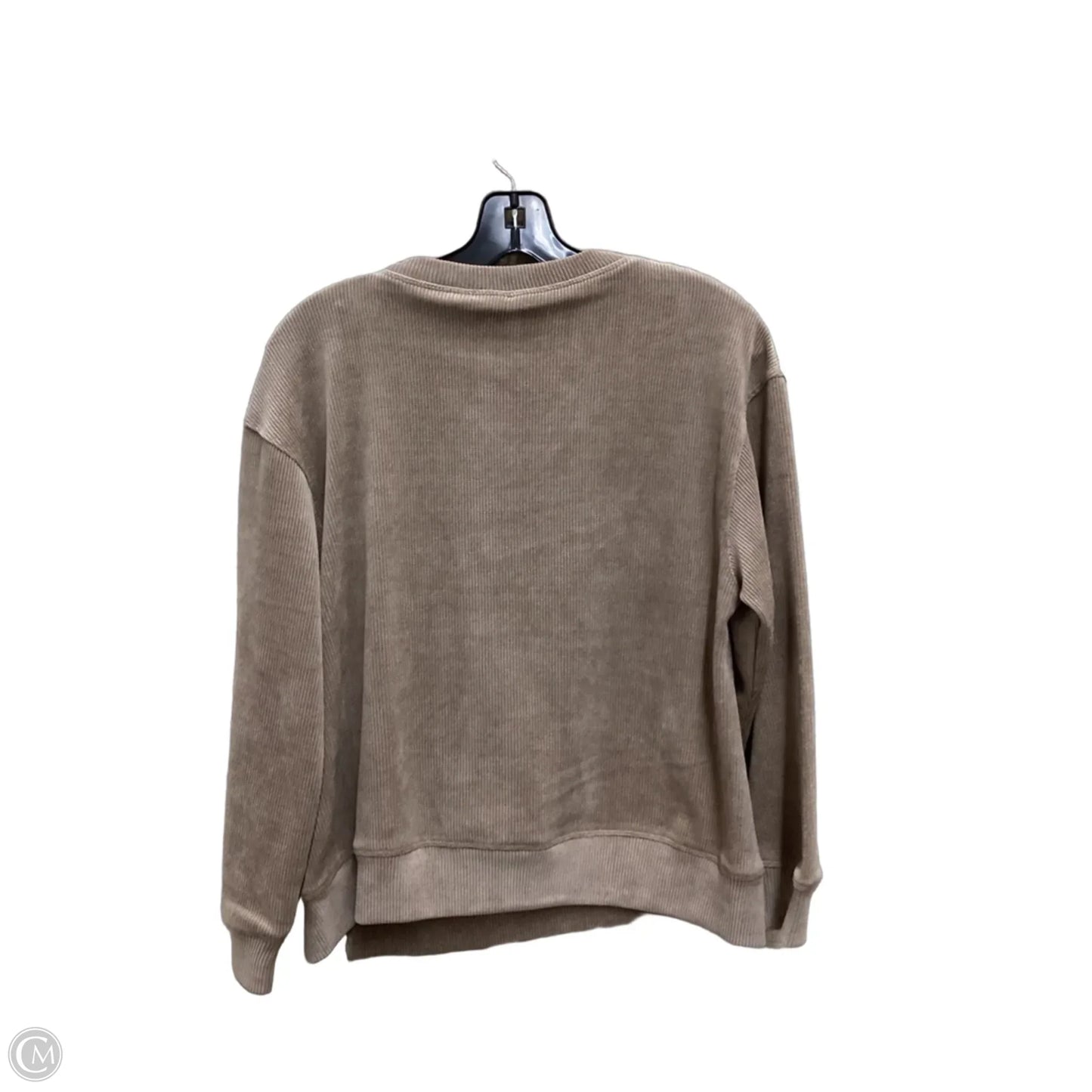 Top Long Sleeve By Yelete In Beige, Size: S