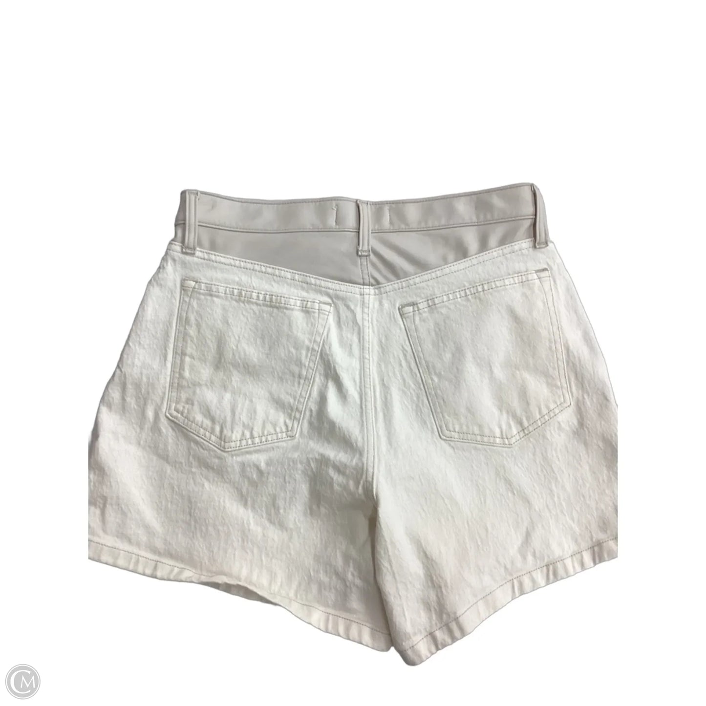 Shorts By Abercrombie And Fitch In Cream Denim, Size: 10
