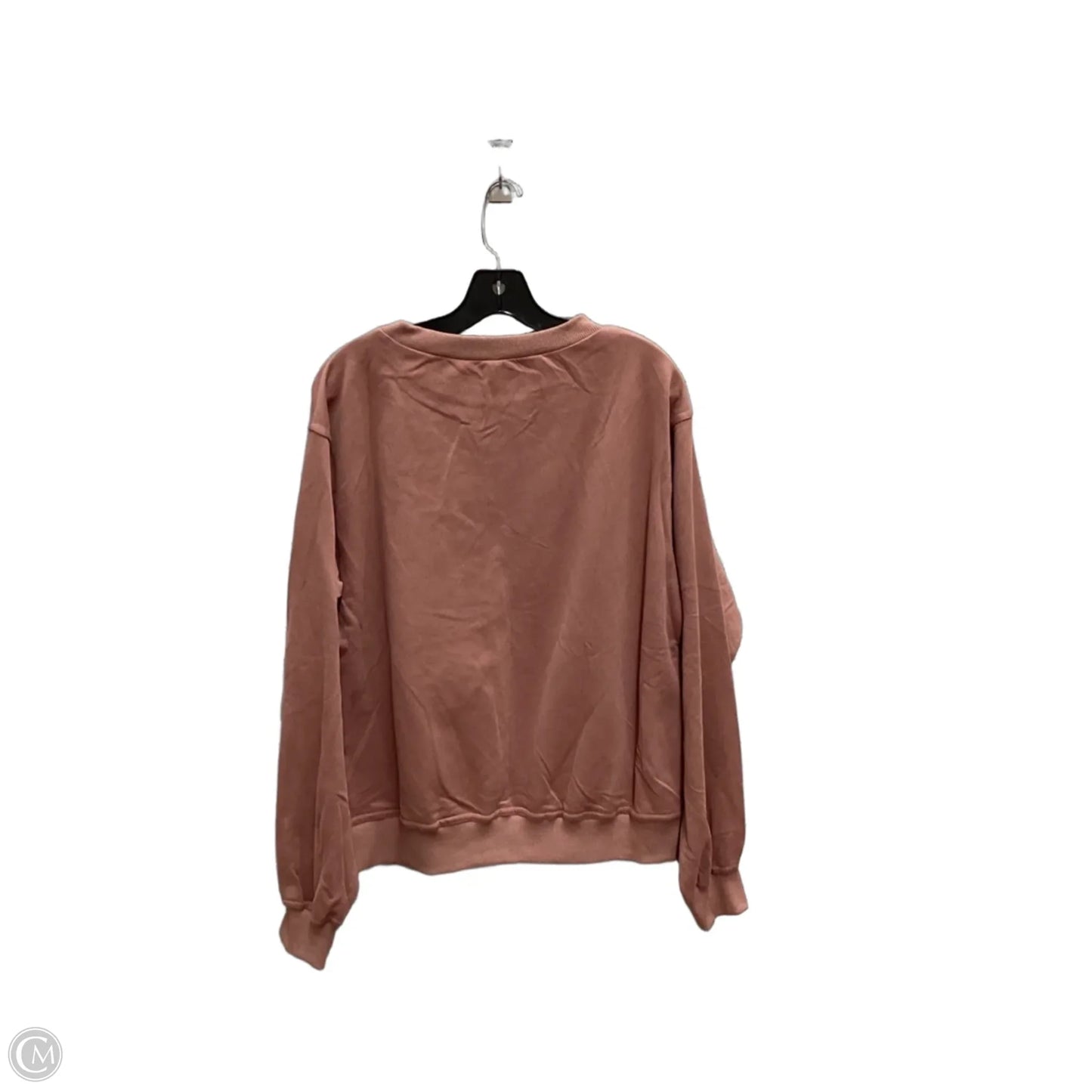 Sweatshirt Crewneck By Peach Love Cream California In Brown, Size: M