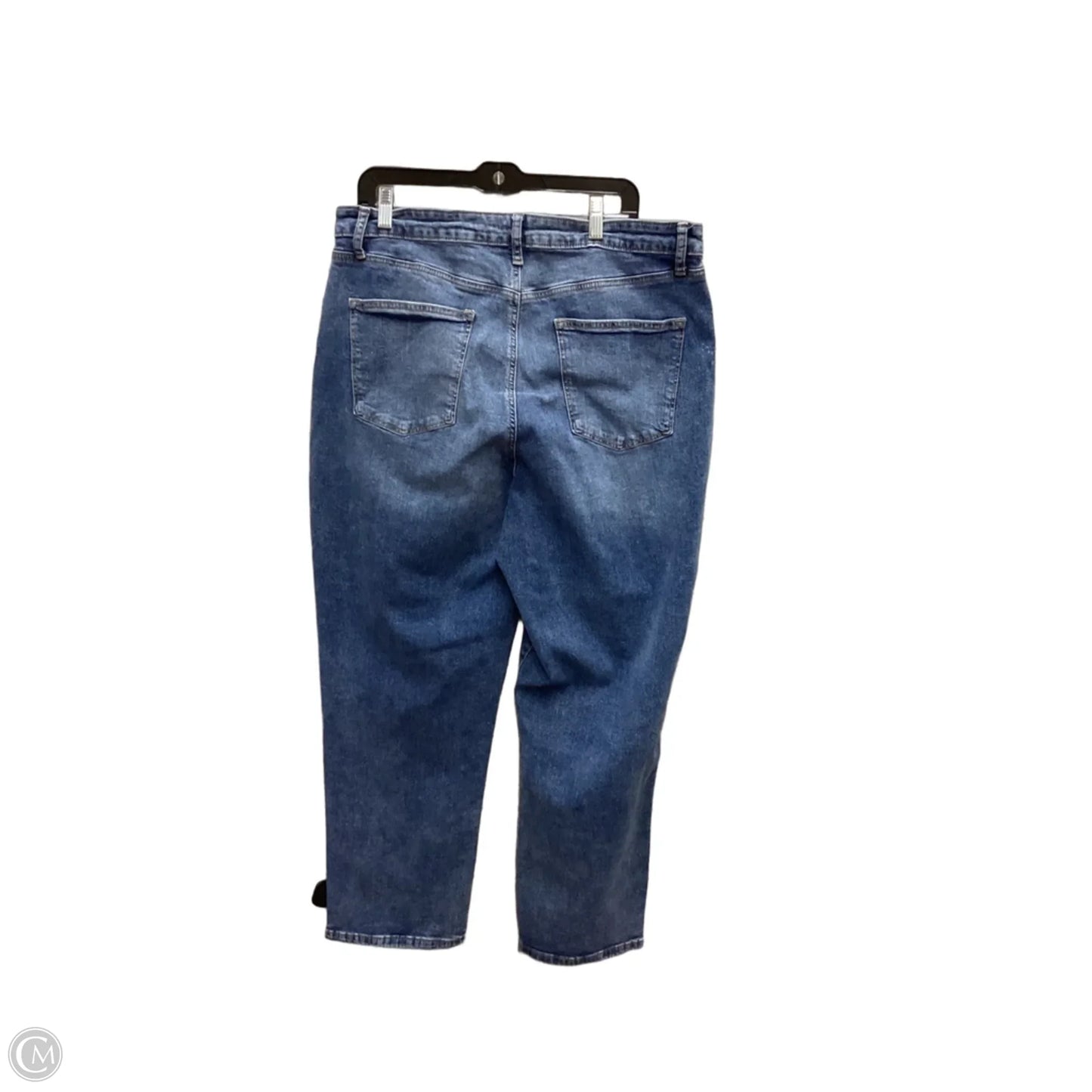 Jeans Straight By Sonoma In Blue Denim, Size: 18