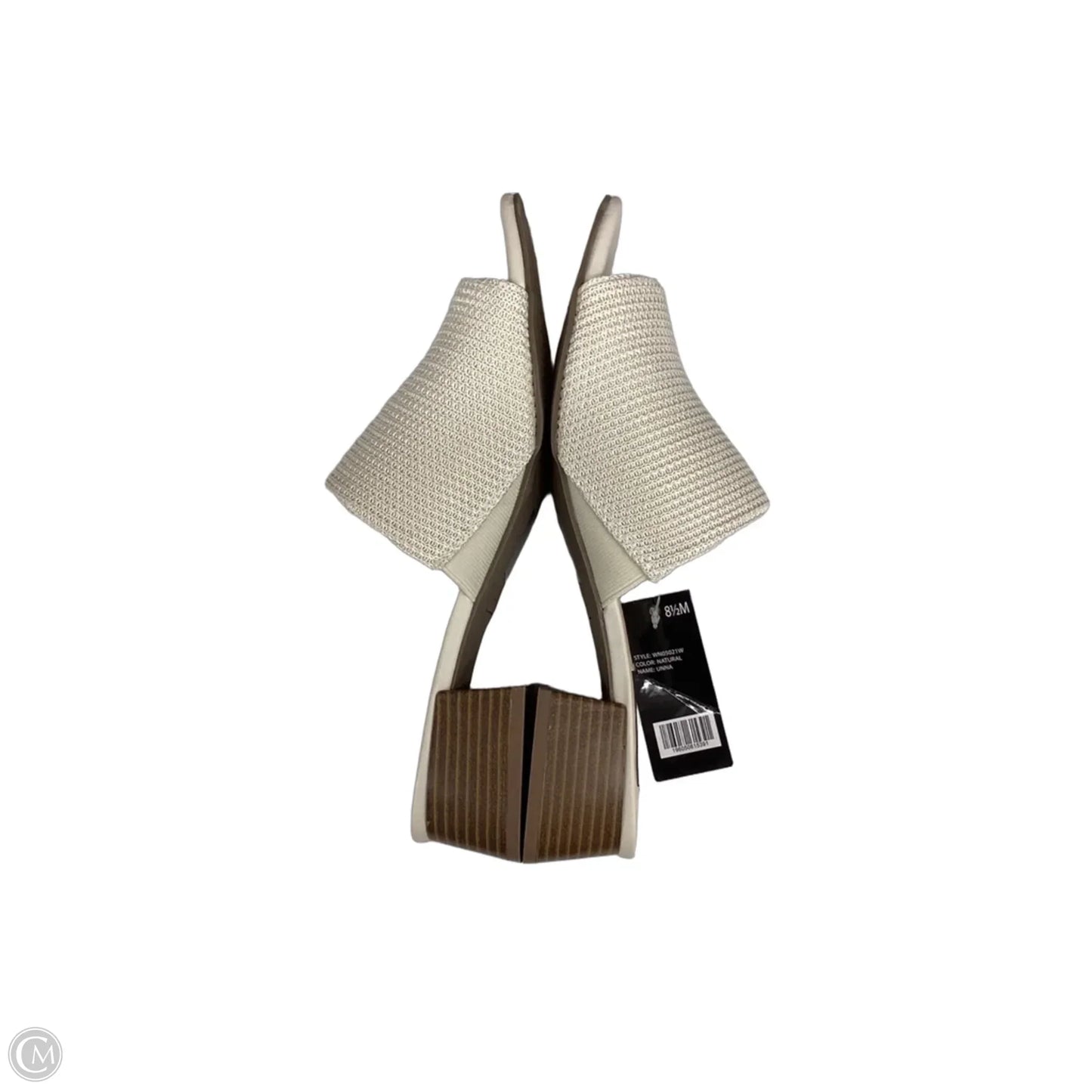 Sandals Heels Block By Jones New York In Cream, Size: 8.5
