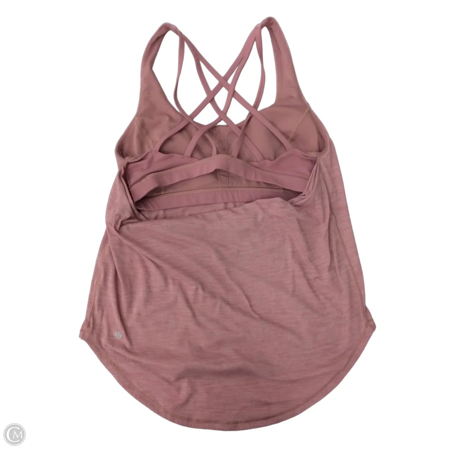 Athletic Tank Top By Lululemon In Red, Size: 8