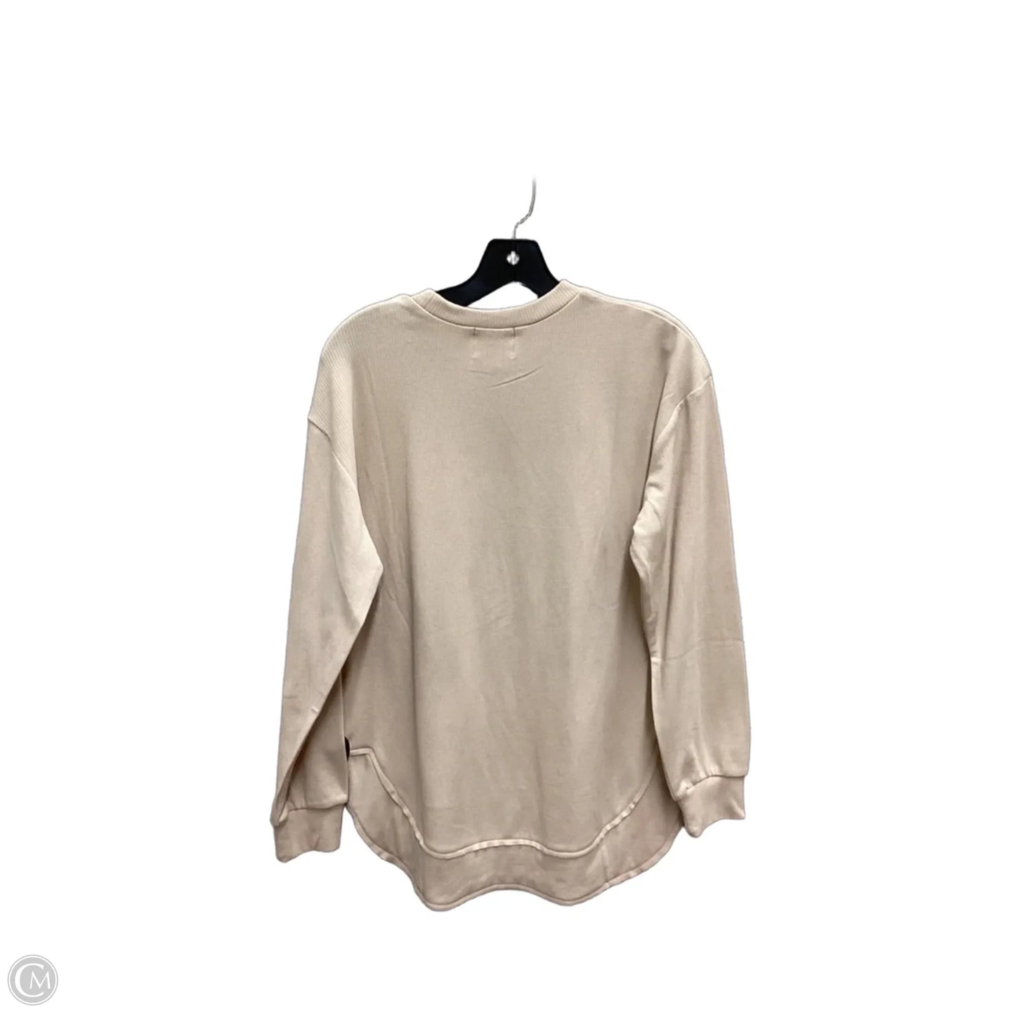 Top Long Sleeve By Clothes Mentor In Beige, Size: Xs