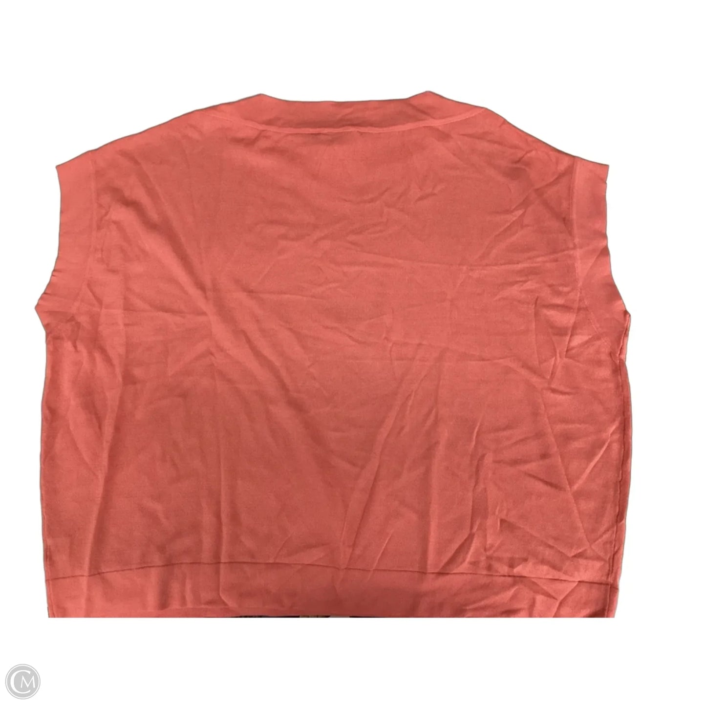 Top Short Sleeve By Entro In Orange, Size: M