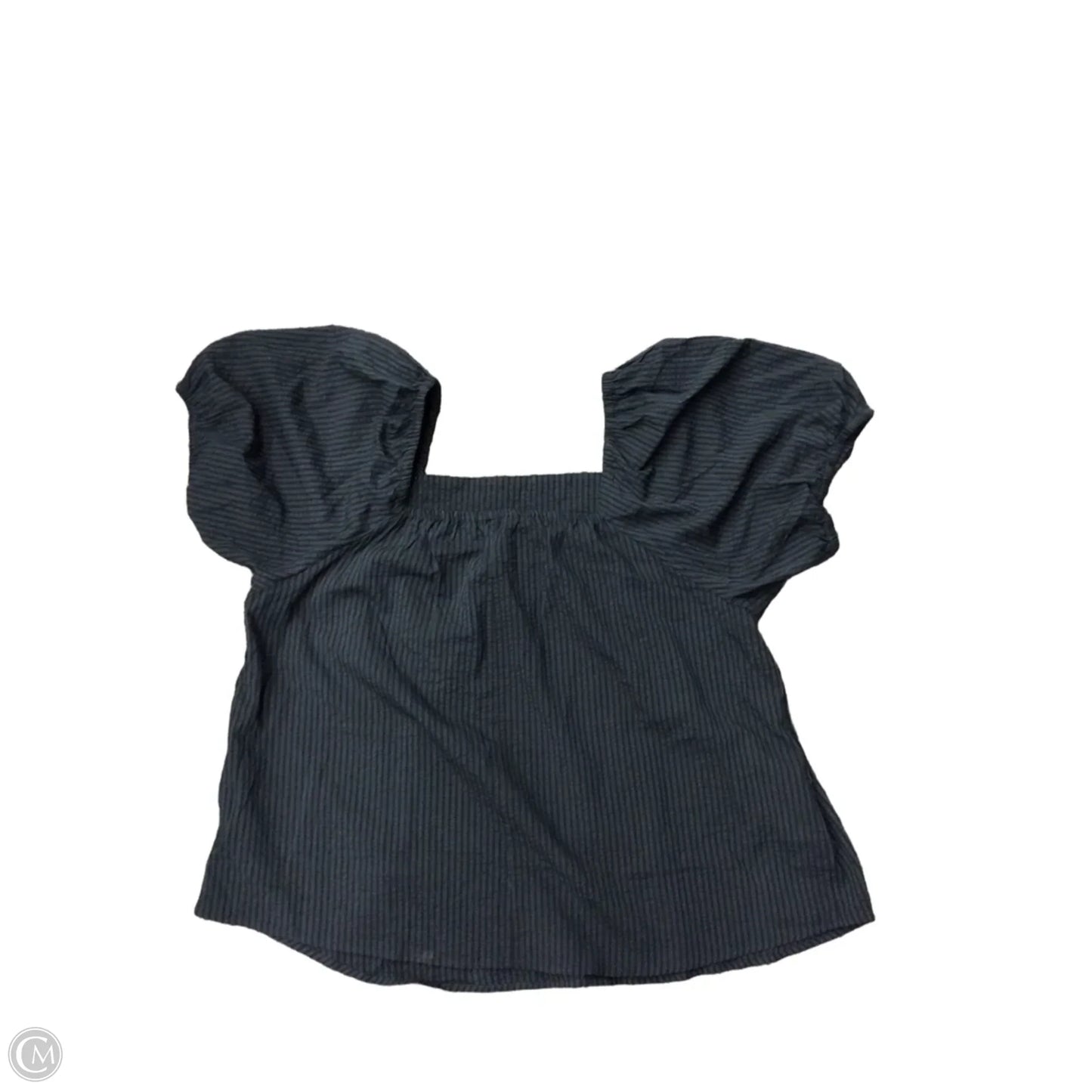 Top Short Sleeve By Maurices In Black, Size: 1x