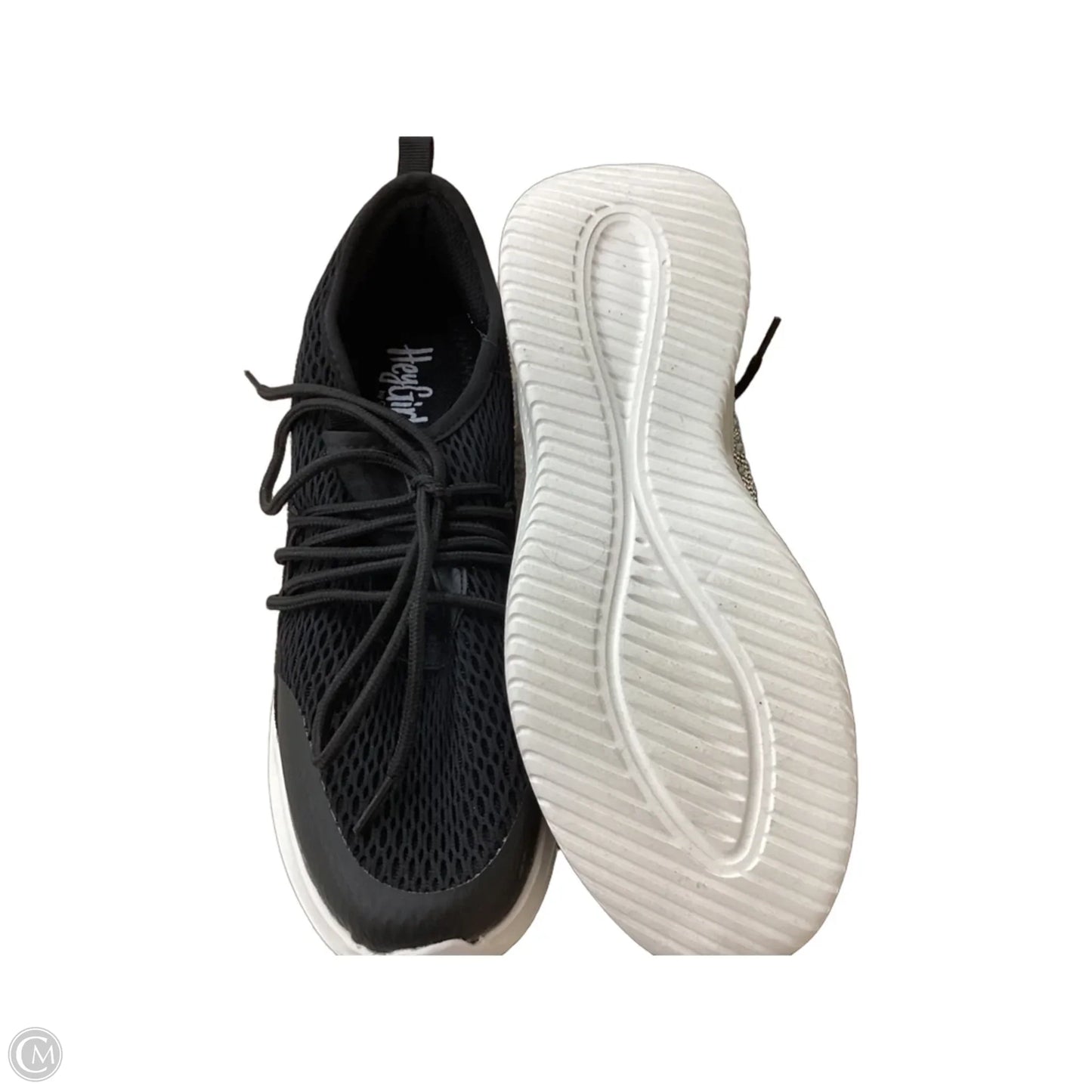 Shoes Athletic By Clothes Mentor In Black, Size: 10