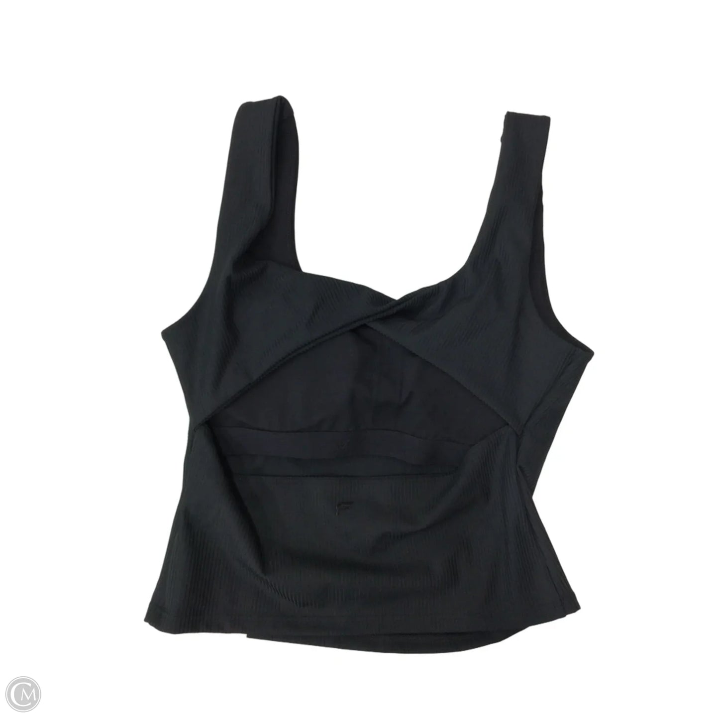 Athletic Tank Top By Fabletics In Black, Size: M