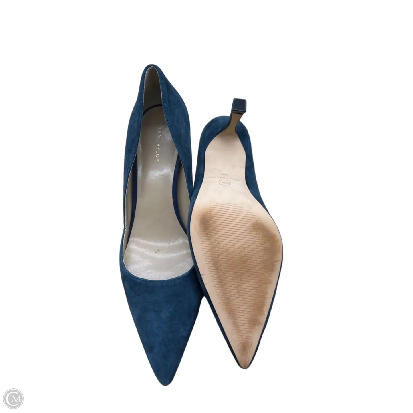 Shoes Heels Stiletto By Ann Taylor In Aqua, Size: 8