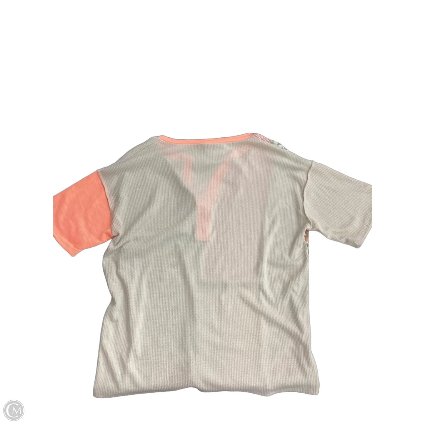 Top Short Sleeve By Bibi In Floral Print, Size: S