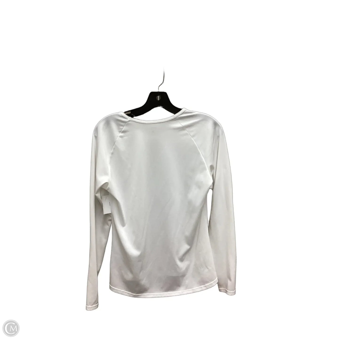 Athletic Top Long Sleeve Crewneck By Patagonia In White, Size: M