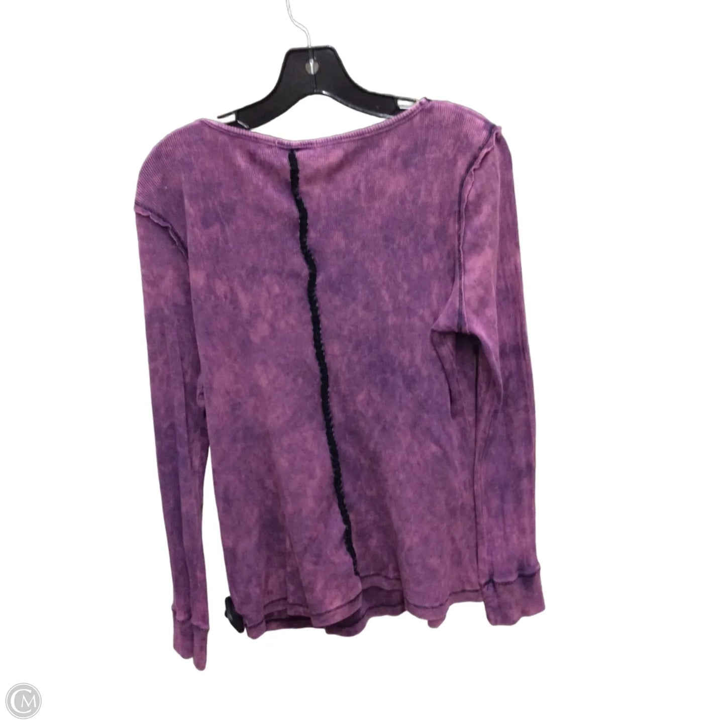 Top Long Sleeve By Energie In Purple, Size: Xl