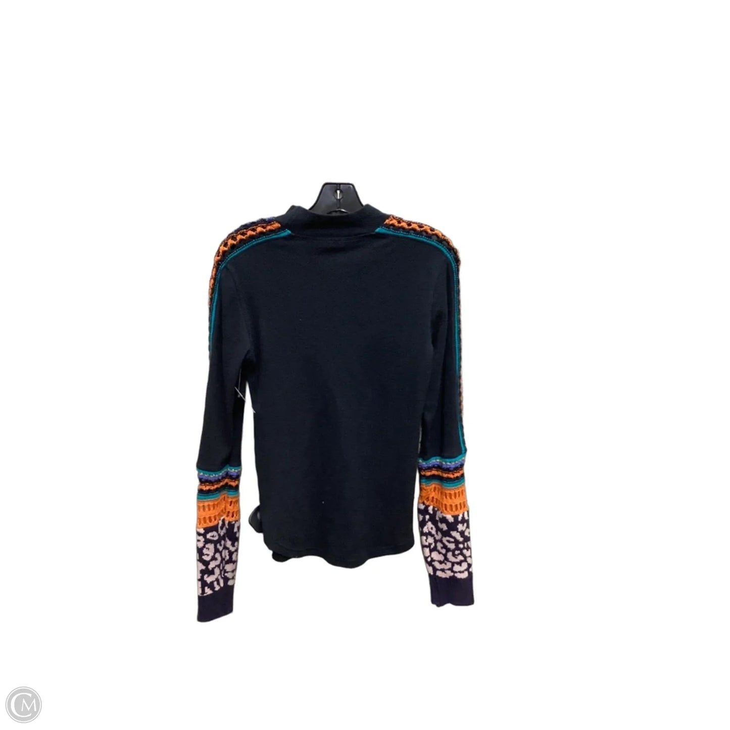 Top Long Sleeve By Free People In Black, Size: L