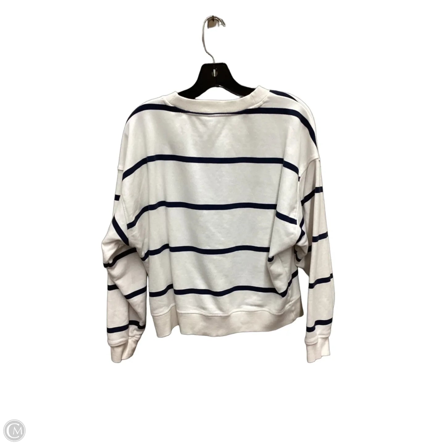 Sweatshirt Crewneck By All In Motion In Striped Pattern, Size: M