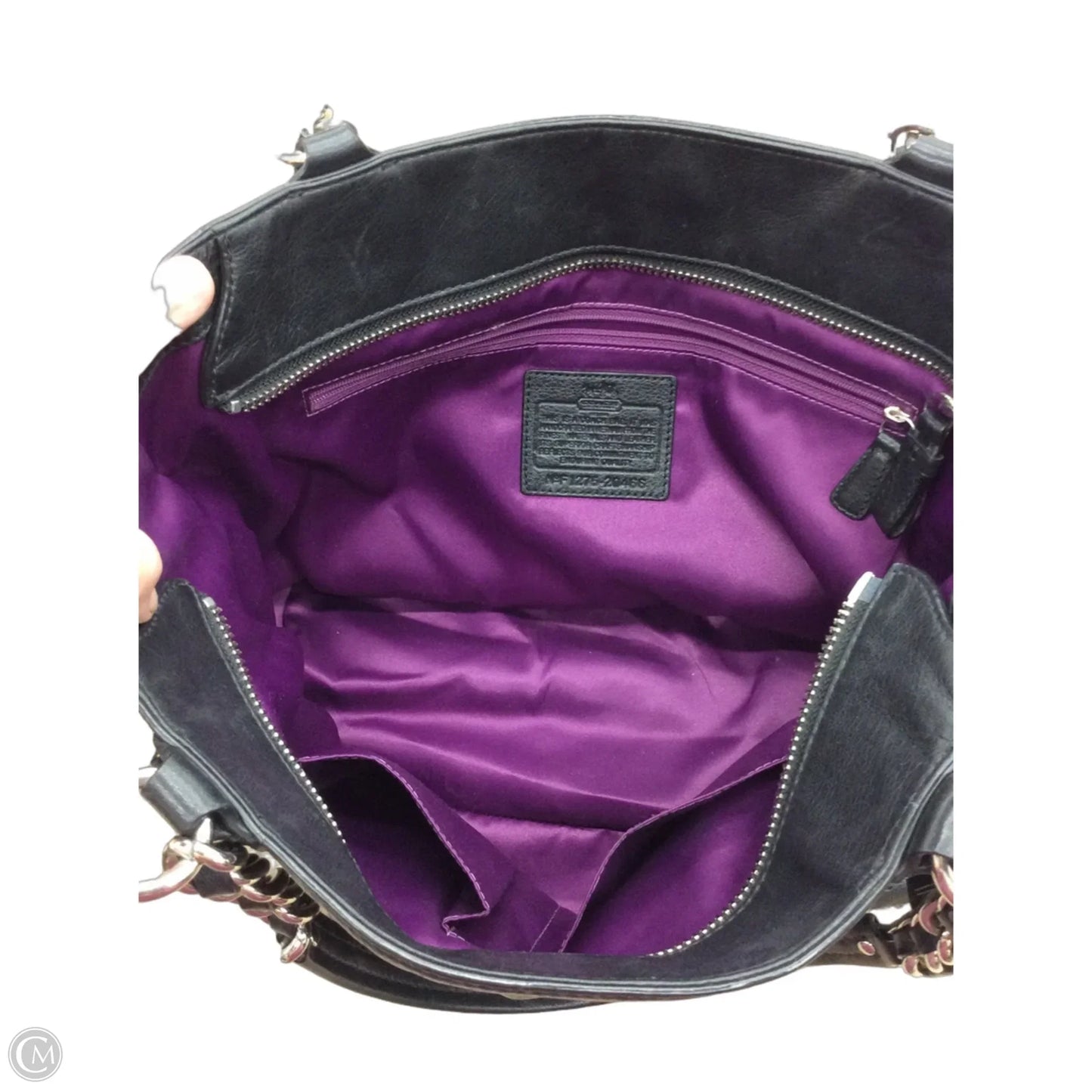 Handbag Designer By Coach, Size: Medium