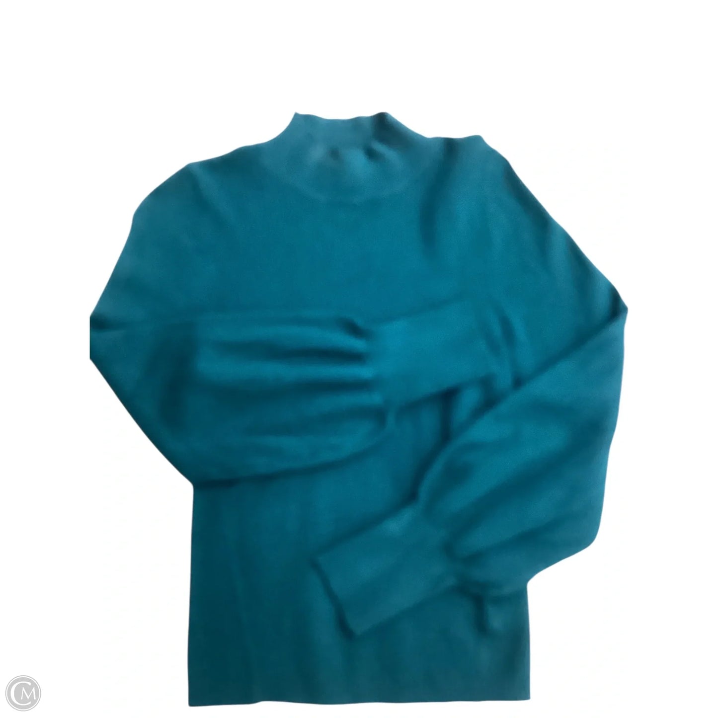 Top Long Sleeve By Maeve In Teal, Size: M