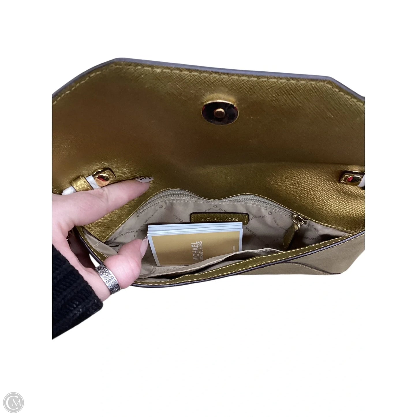 Crossbody Designer By Michael Kors, Size: Medium