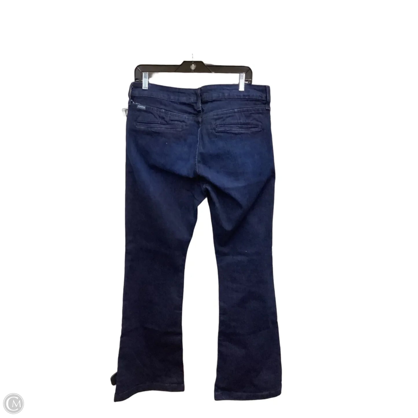 Jeans Flared By Clothes Mentor In Blue Denim, Size: 10