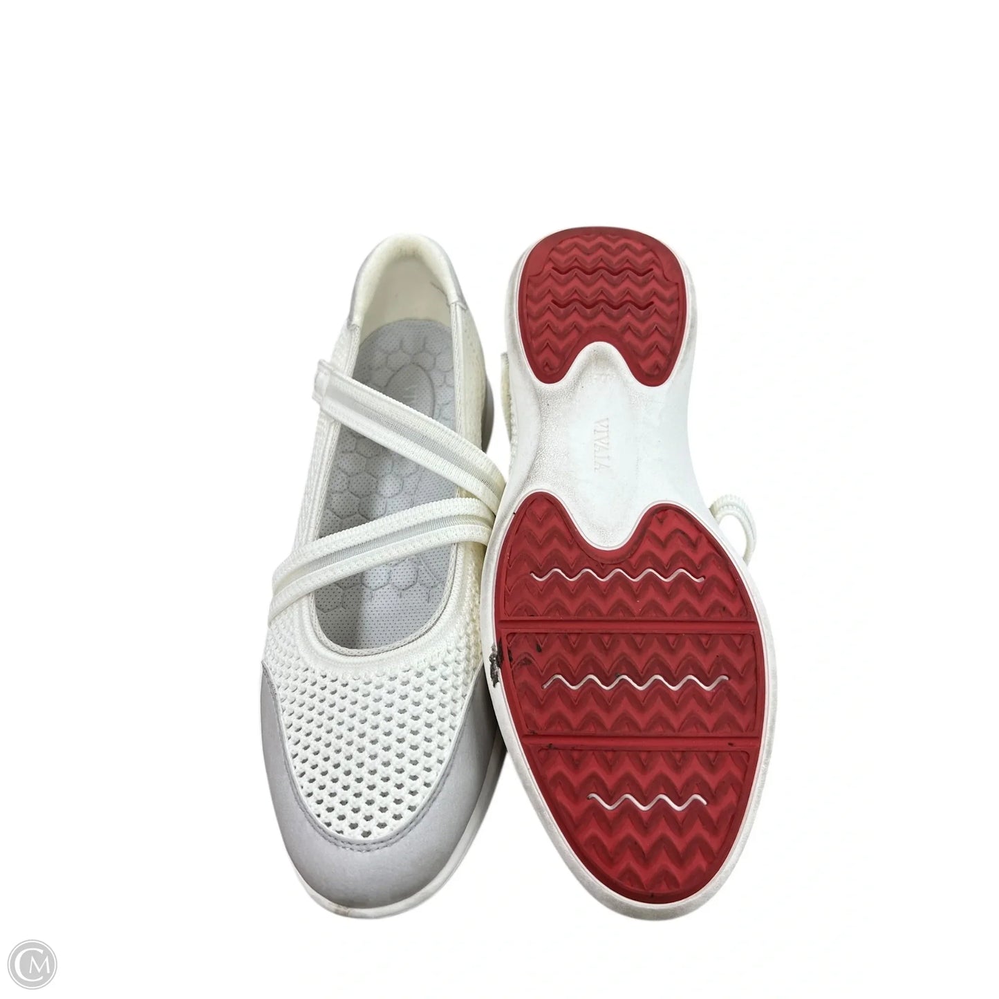 Shoes Flats By Vivaia In Cream, Size: 9.5