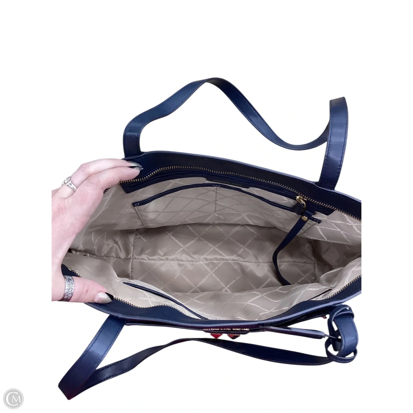 Handbag Designer By Michael Kors, Size: Large