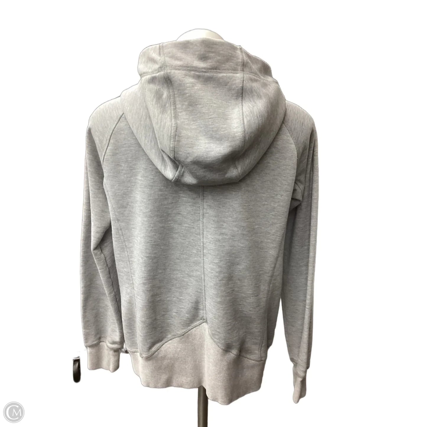 Sweatshirt Hoodie By Clothes Mentor In Grey, Size: S