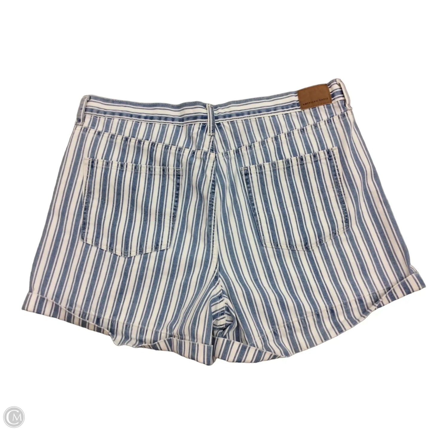 Shorts By American Eagle In Blue & White, Size: 16