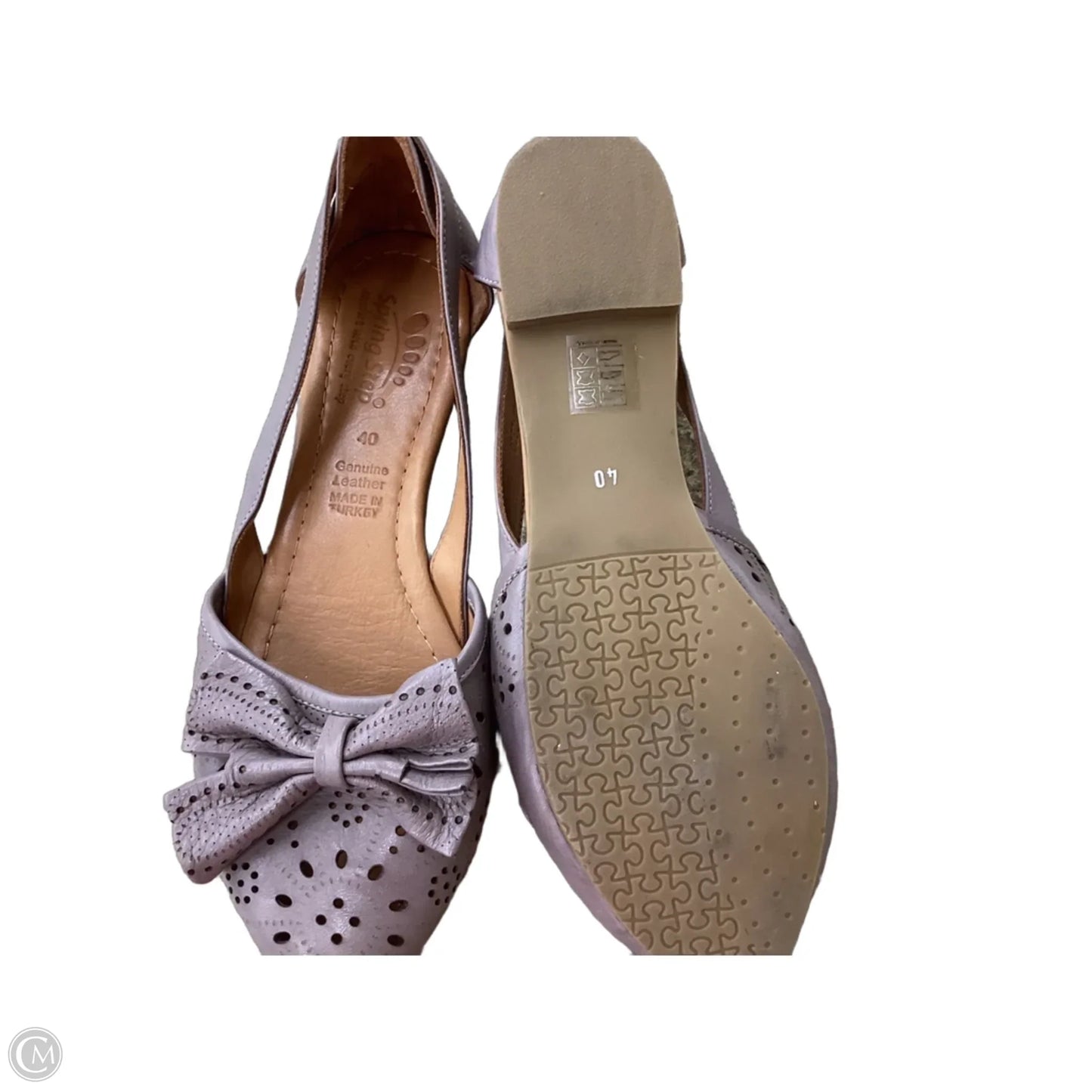 Shoes Flats By Spring Step In Purple, Size: 9