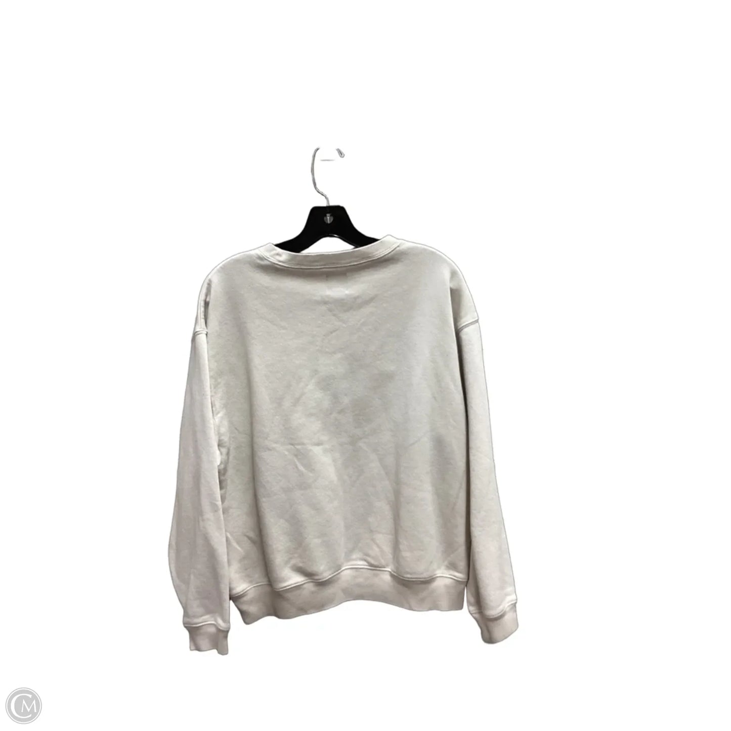 Sweatshirt Crewneck By Gap In Tan, Size: M