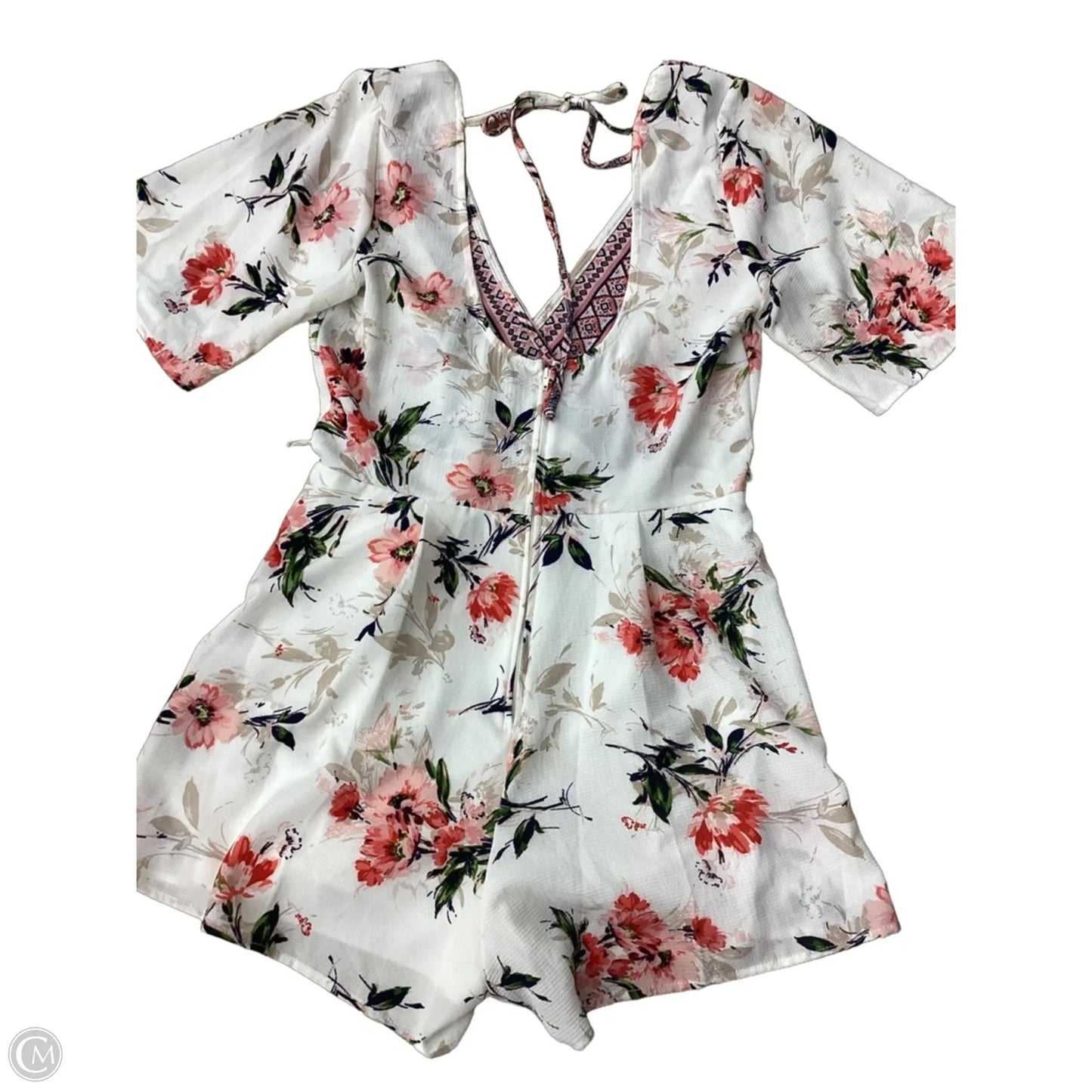 Romper By Trixxi In Floral Print, Size: M
