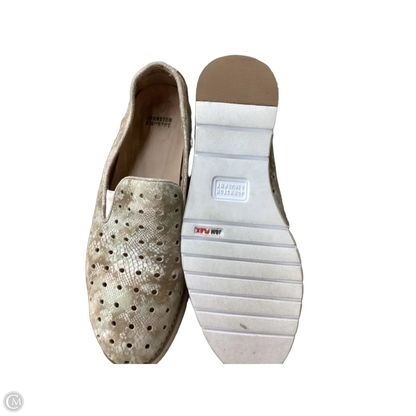 Shoes Flats By Johnston & Murphy In Tan, Size: 8