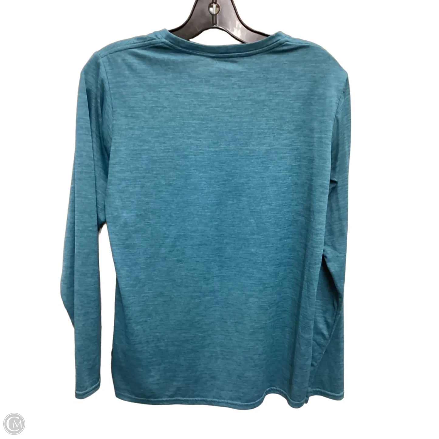 Top Long Sleeve Basic By Patagonia In Teal, Size: M