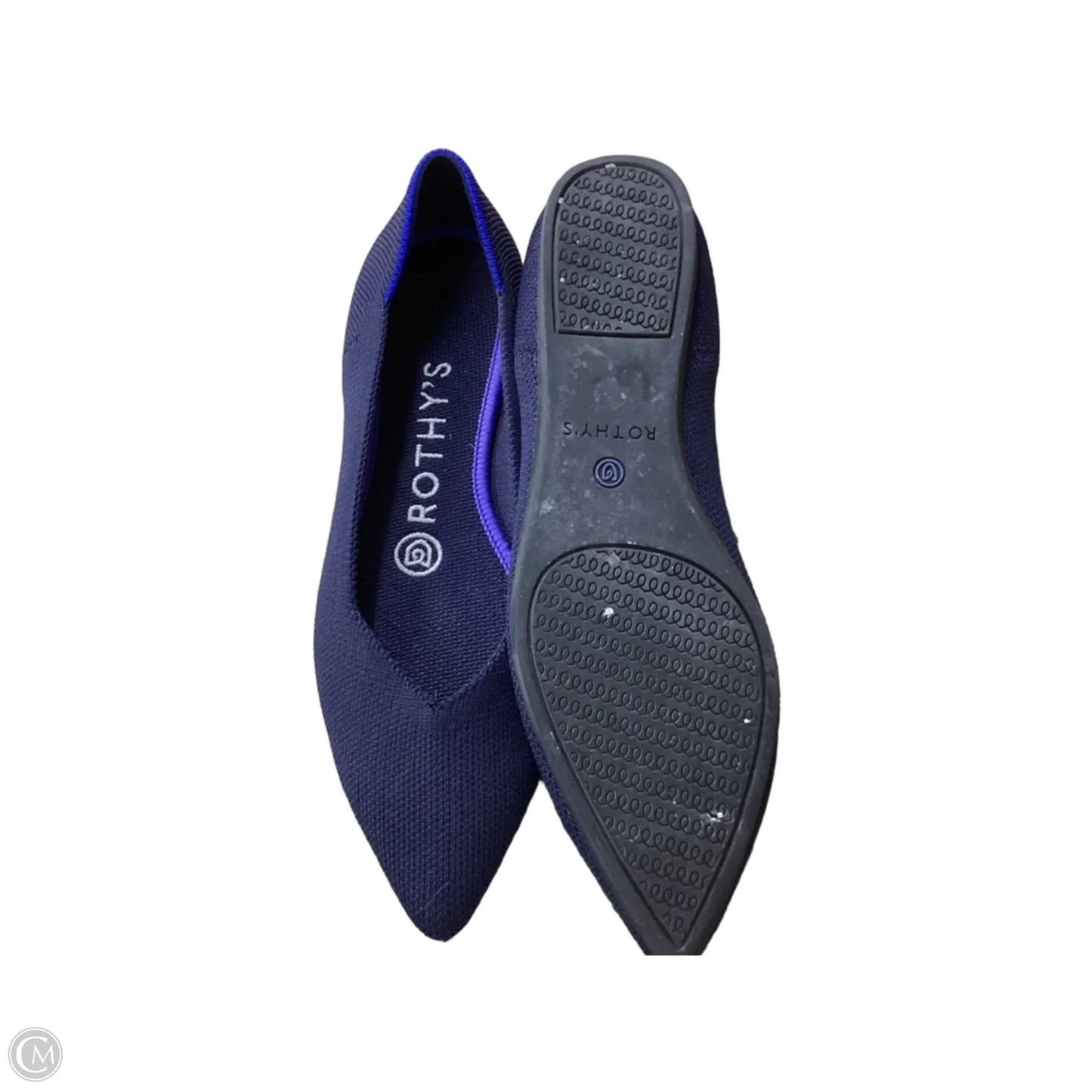 Shoes Flats By Rothys In Navy, Size: 6