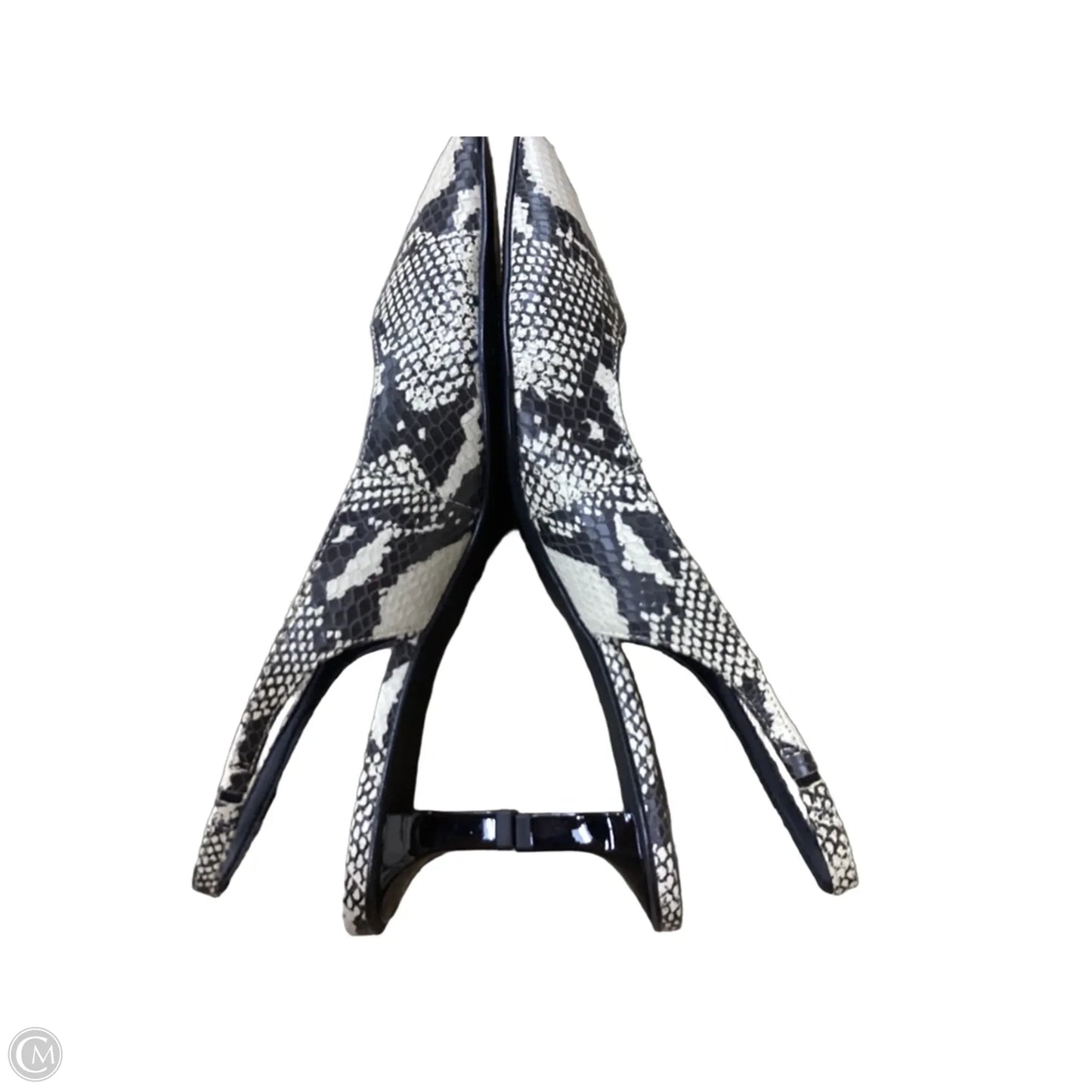 Shoes Heels Kitten By Vince Camuto In Snakeskin Print, Size: 9.5