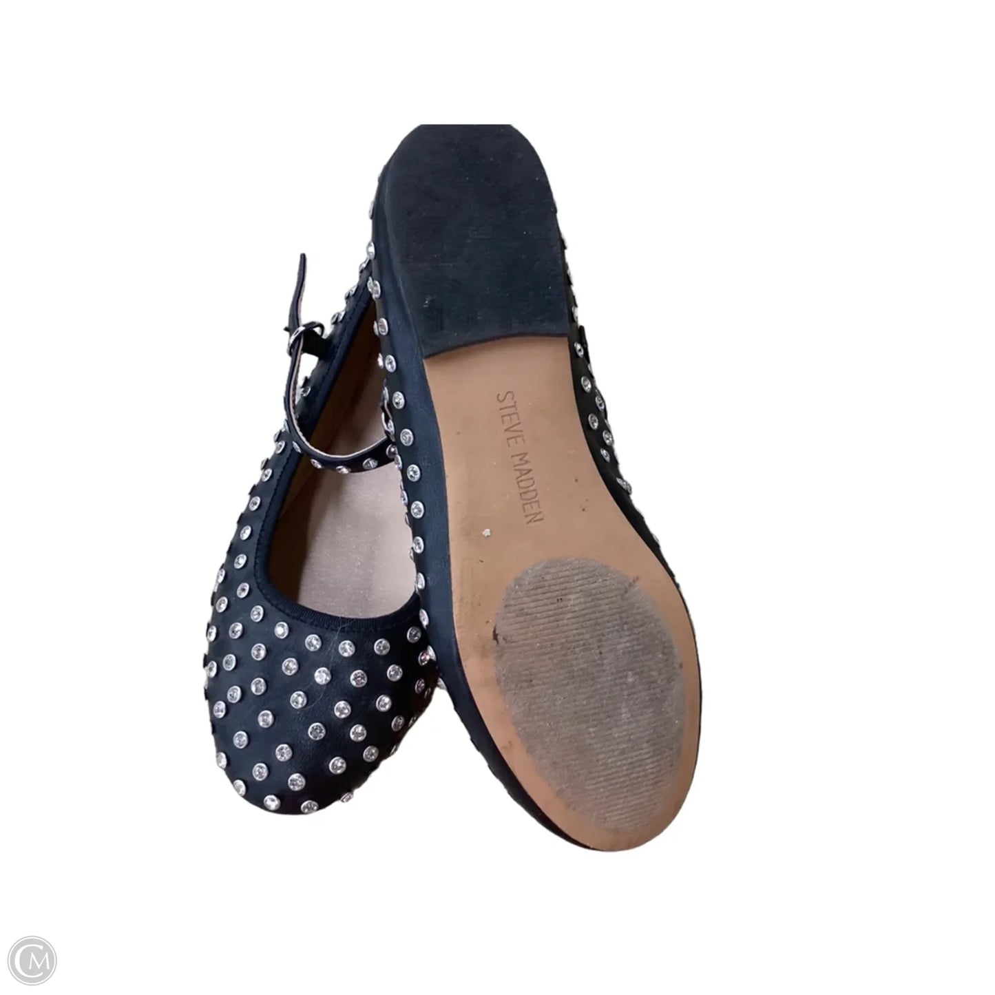 Shoes Flats By Steve Madden In Black, Size: 8.5