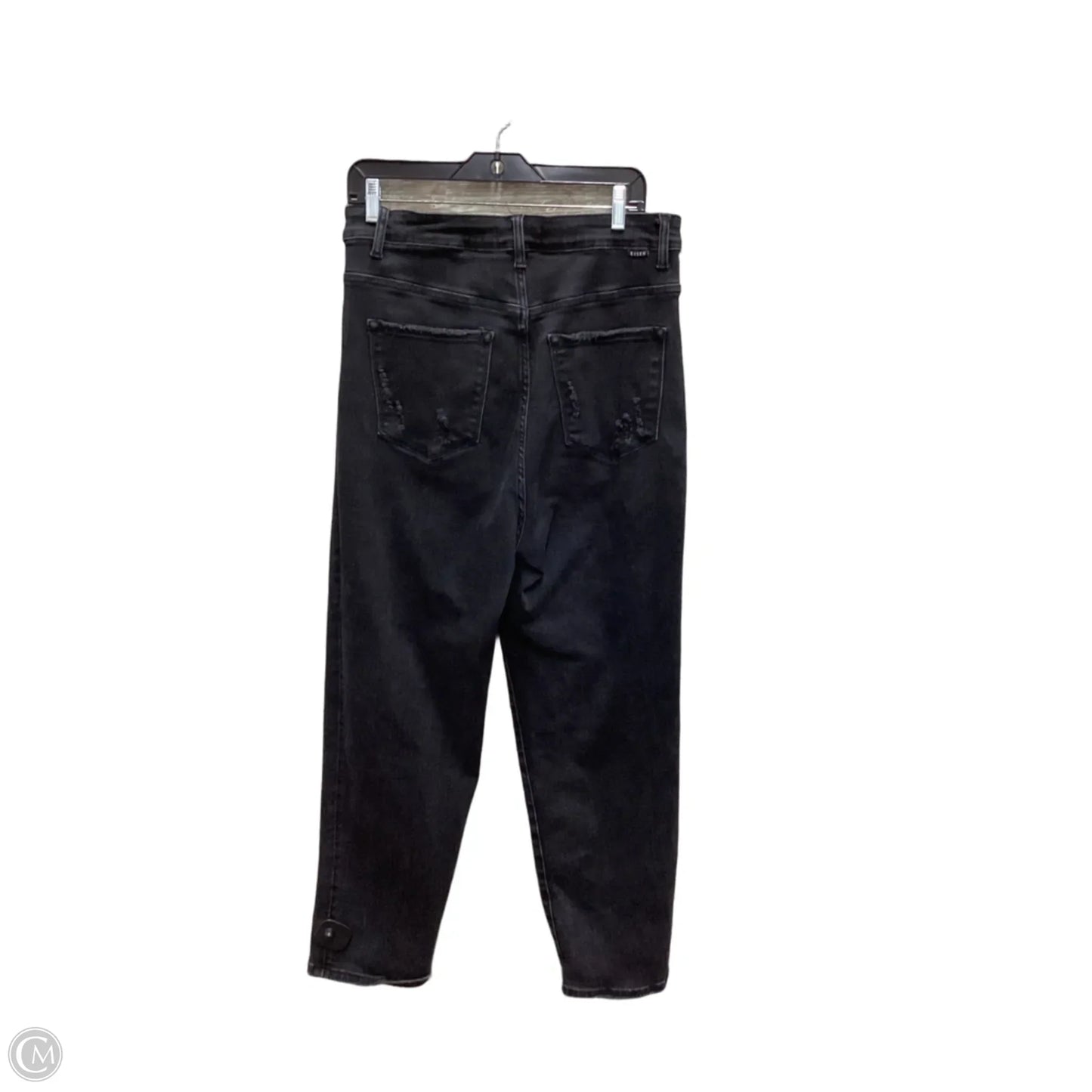 Jeans Straight By Risen In Black, Size: Xl