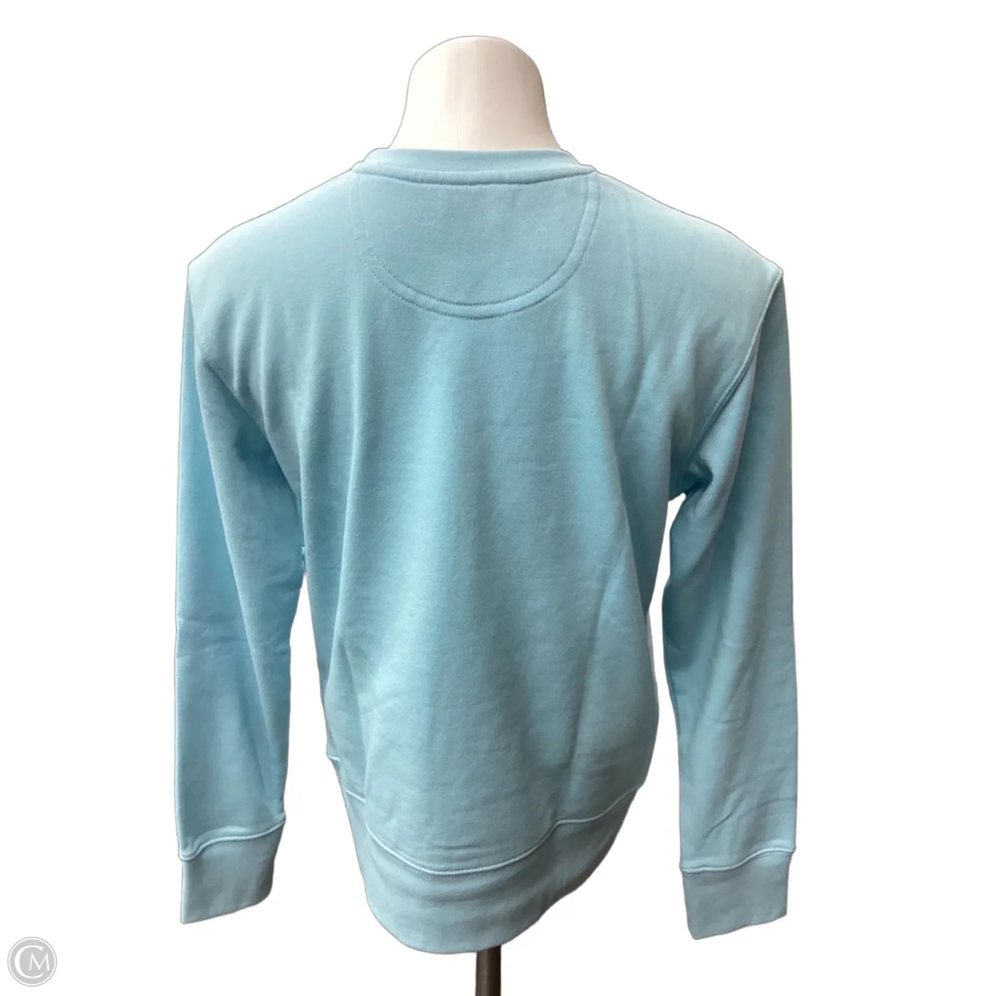 Top Long Sleeve By Life Is Good In Blue, Size: S
