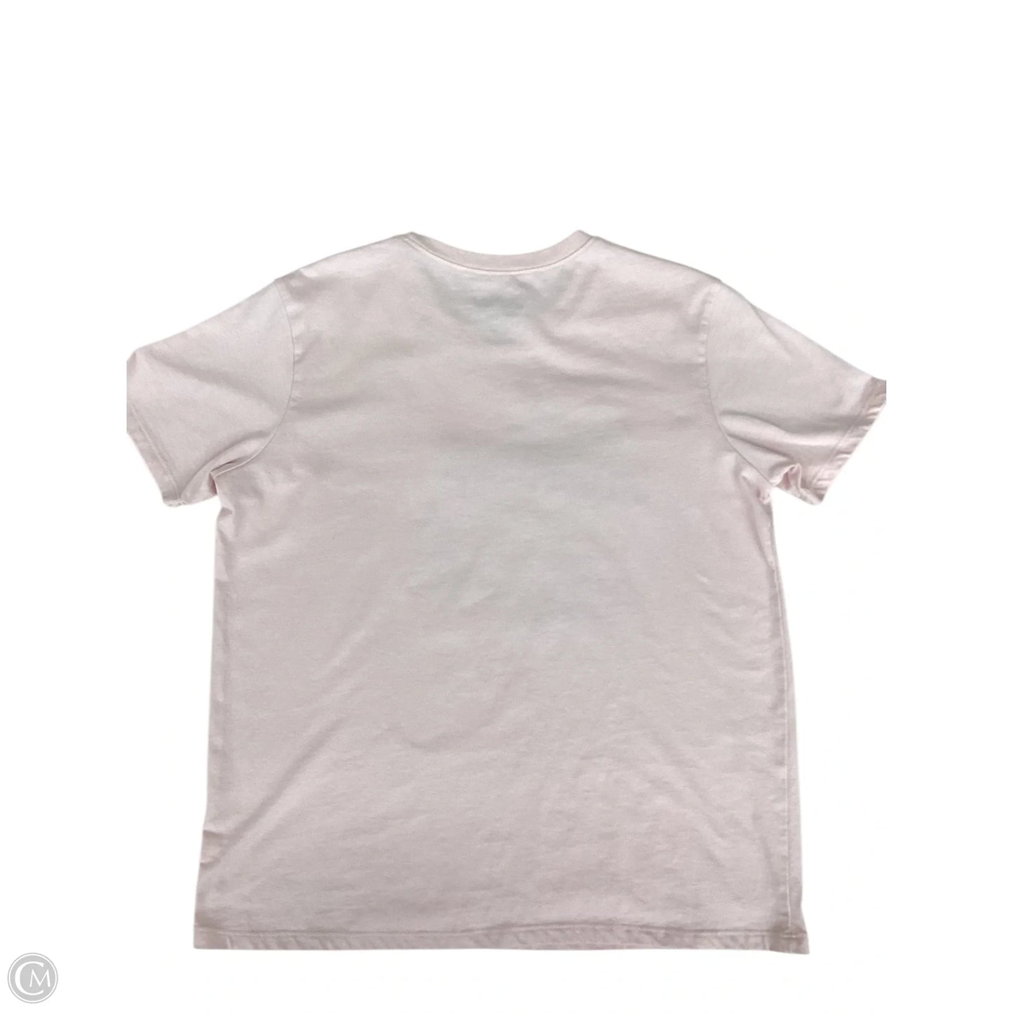 Top Short Sleeve Basic By Clothes Mentor In Pink, Size: S