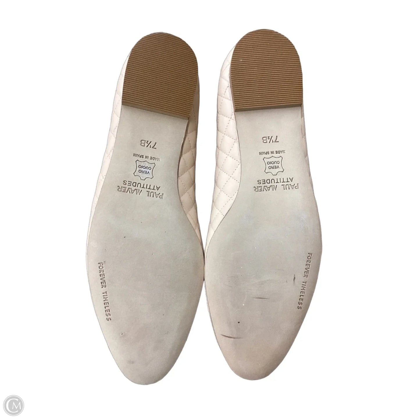 Shoes Flats By Clothes Mentor In Pink, Size: 7.5