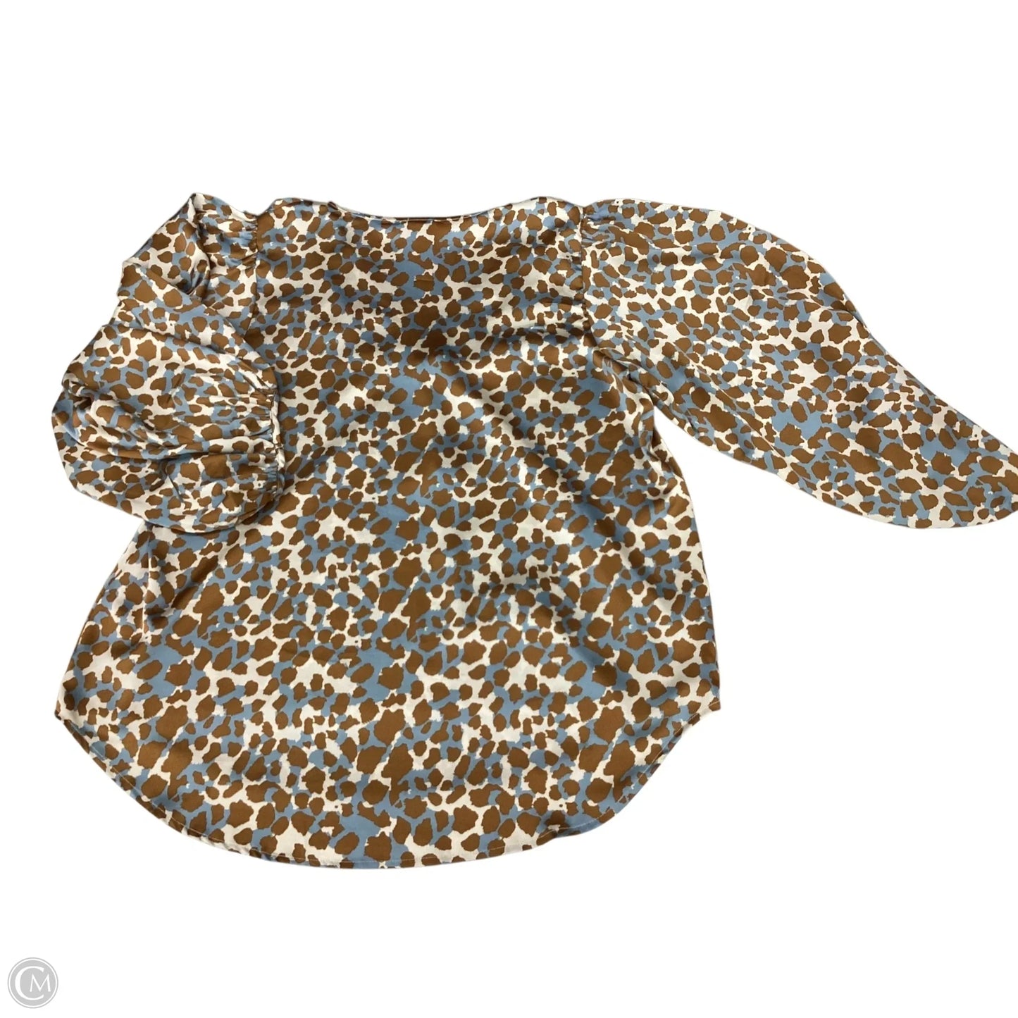 Blouse Long Sleeve By Jodifl In Multi-colored, Size: L