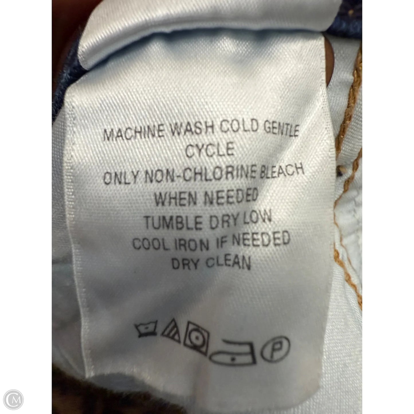 Shorts Designer By Hudson In Blue Denim, Size: 0