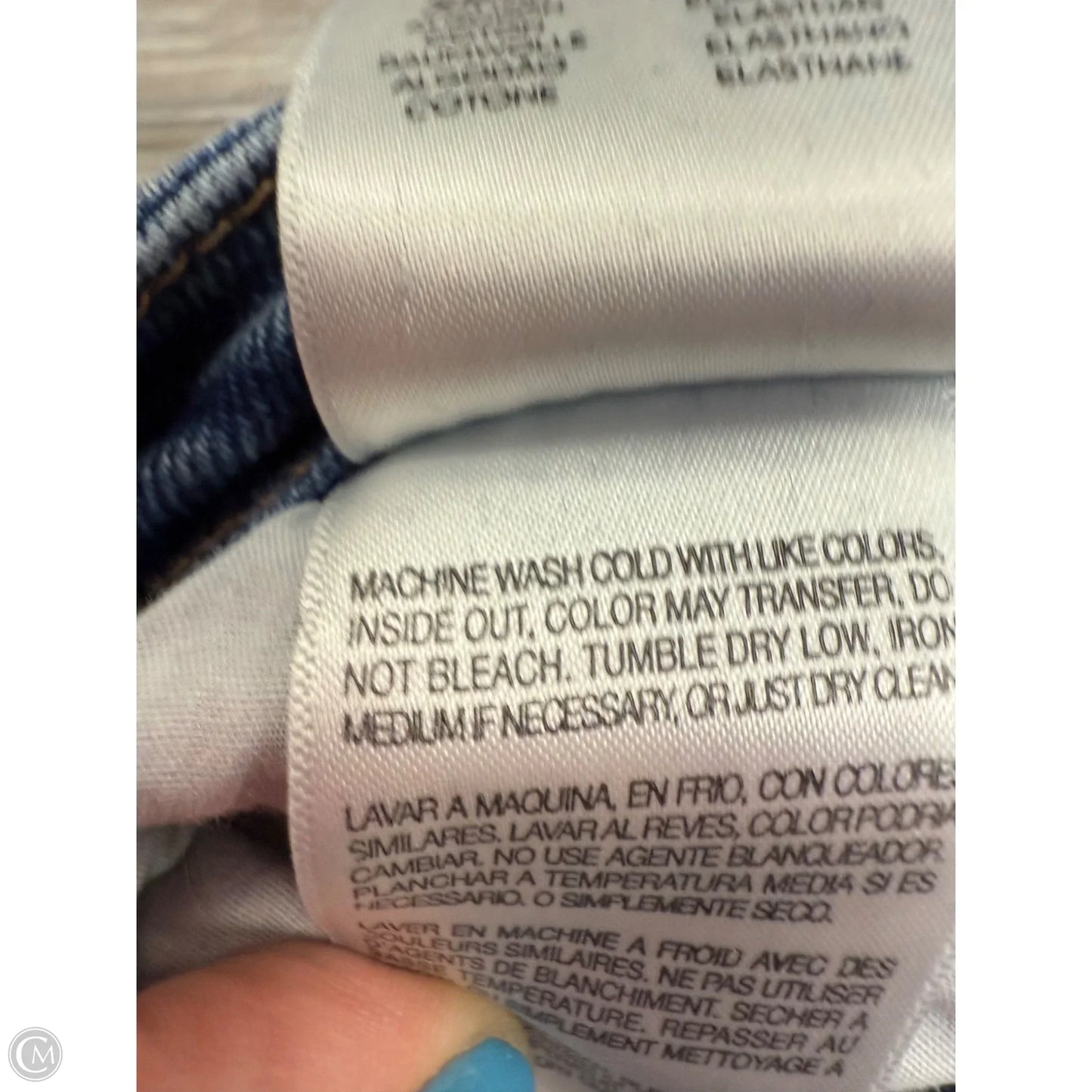 Jeans Designer By Mother Jeans In Blue Denim, Size: 2