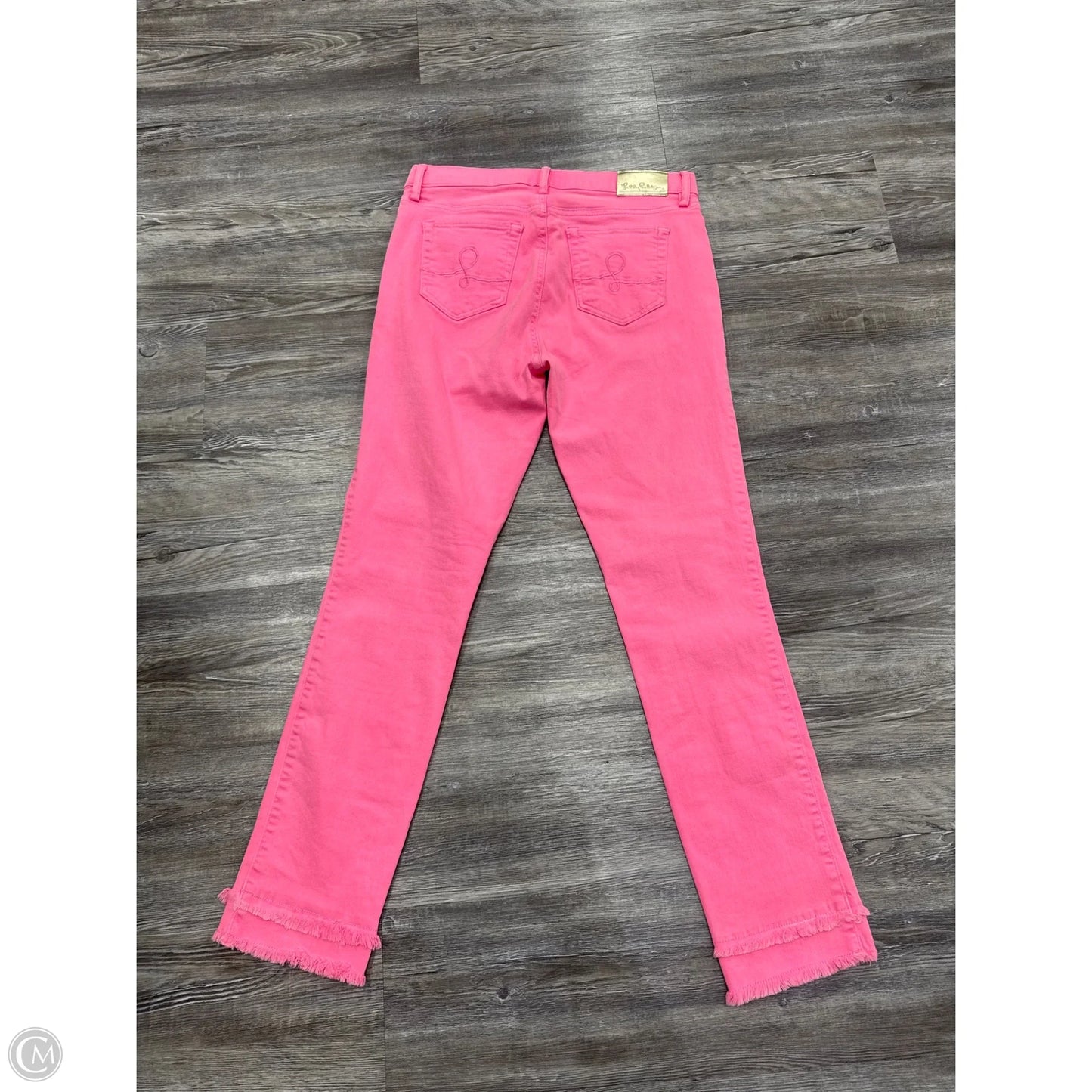 Jeans Designer By Lilly Pulitzer In Pink, Size: 8