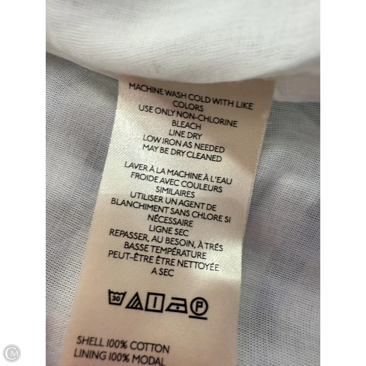 Dress Casual Maxi By Anthropologie In Blue & White, Size: S