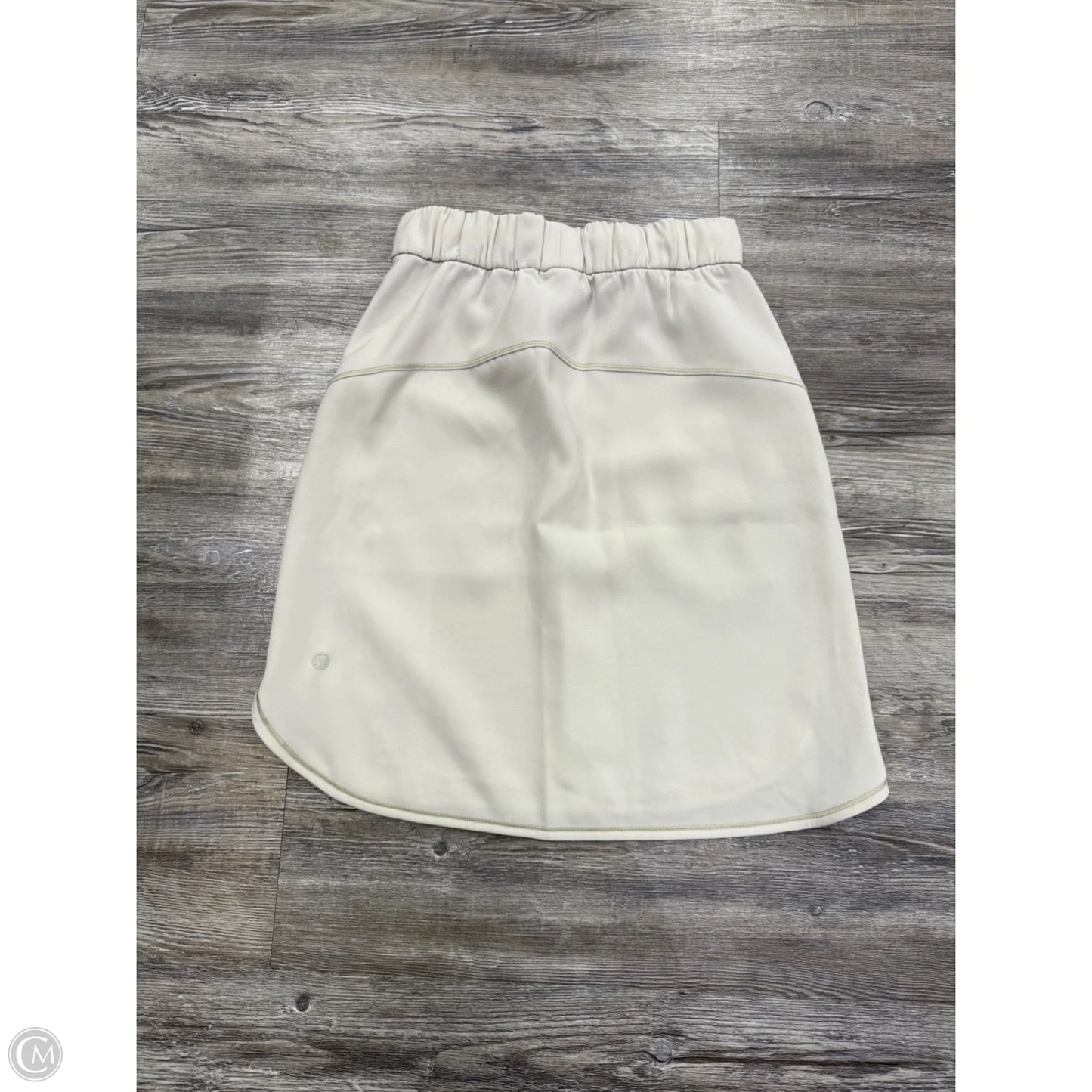 Skirt Mini & Short By Lululemon In Cream, Size: 2