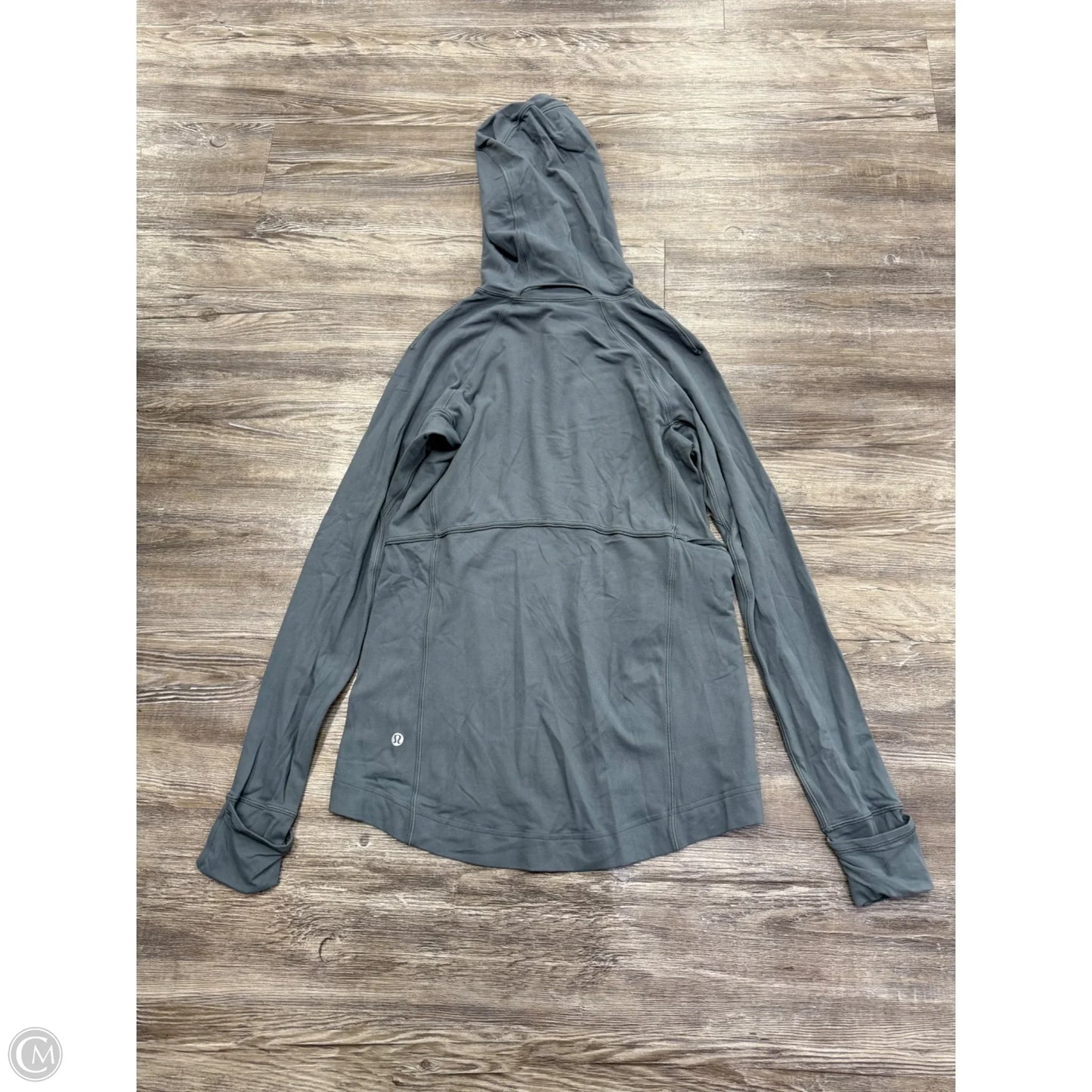 Athletic Top Long Sleeve Crewneck By Lululemon In Blue, Size: 2