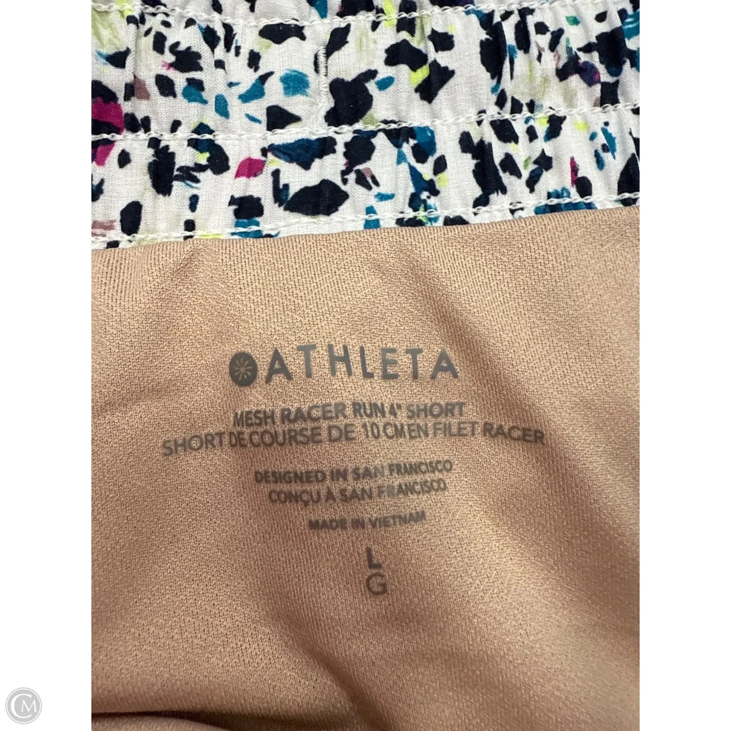 Athletic Shorts By Athleta In White, Size: L