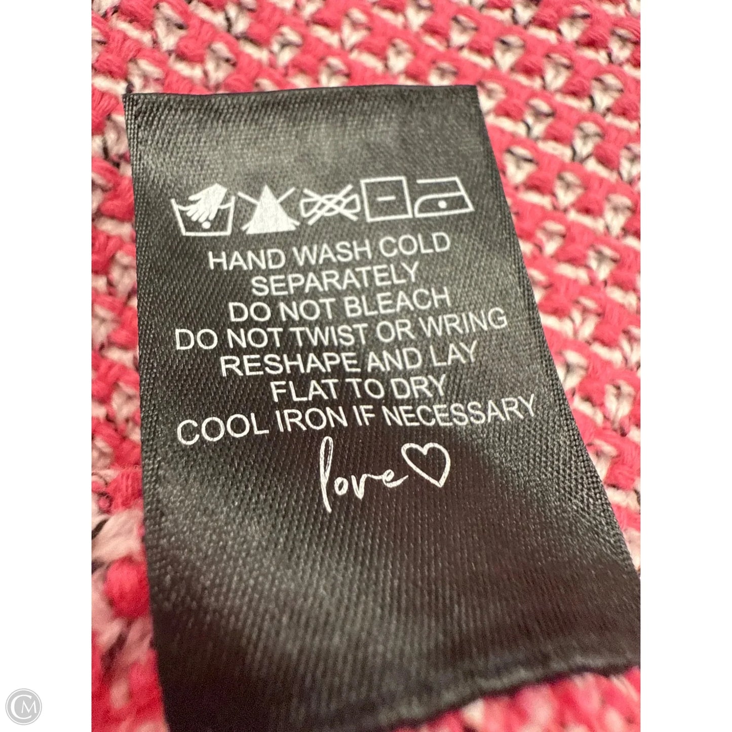 Jacket Other By Nic + Zoe In Pink & White, Size: 1x