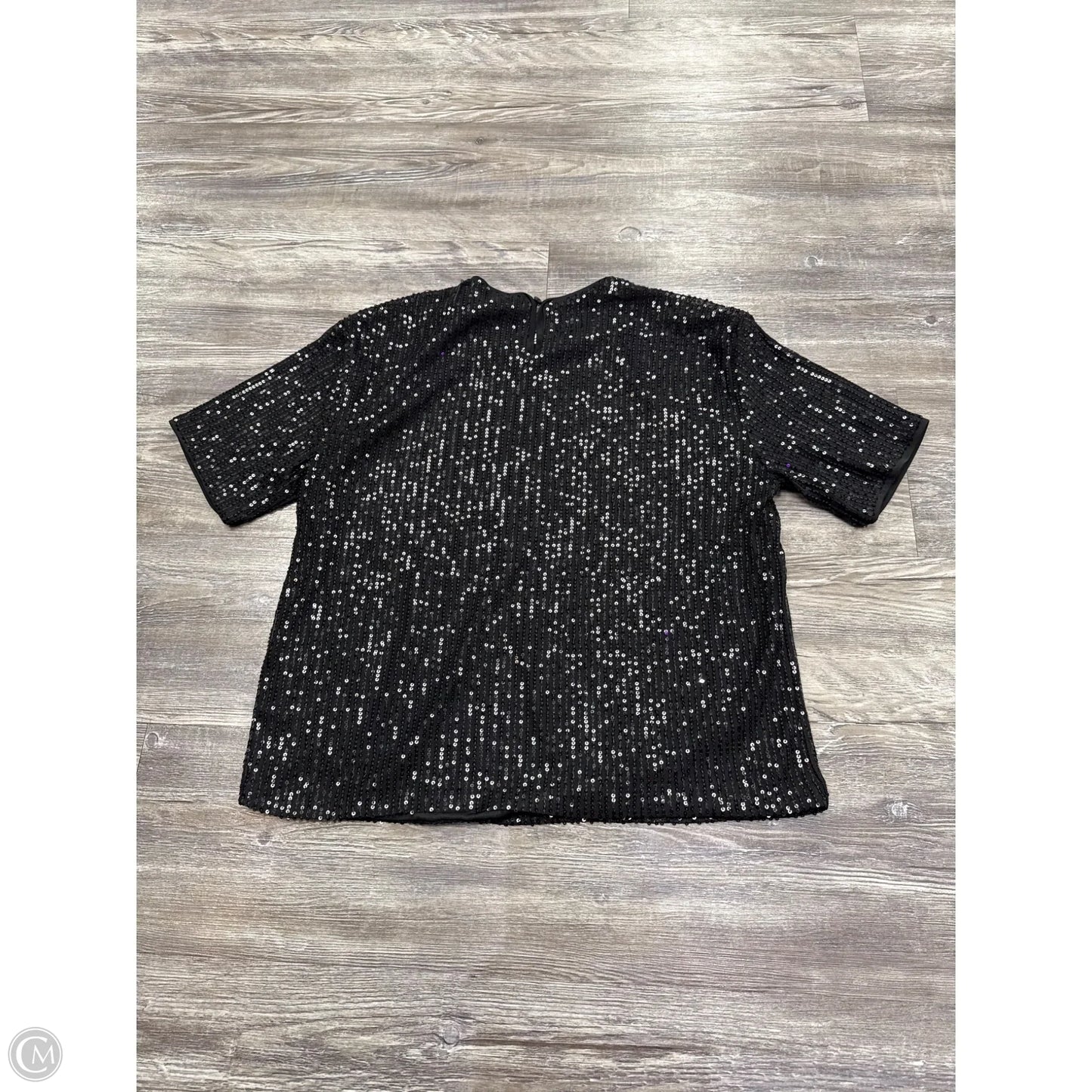 Top Short Sleeve By Thml In Black, Size: M