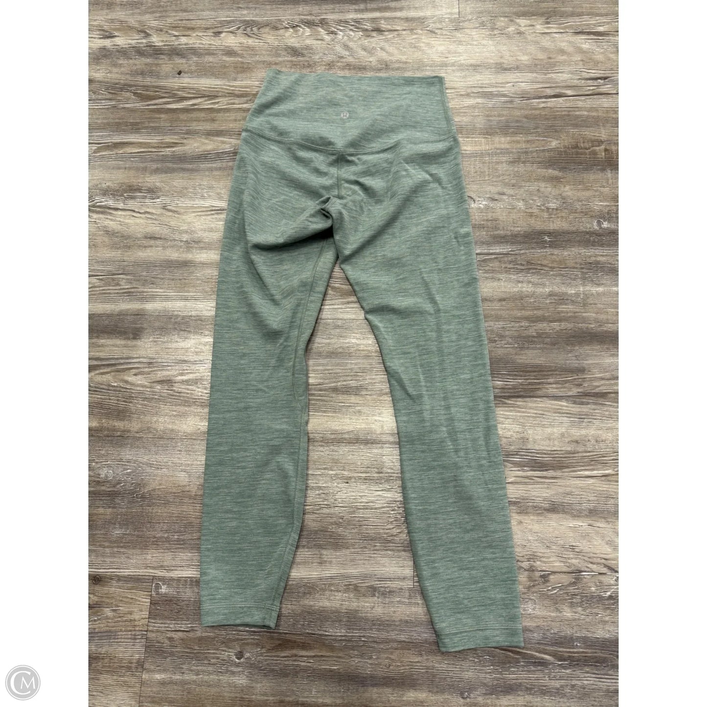Athletic Leggings By Lululemon In Green, Size: 6