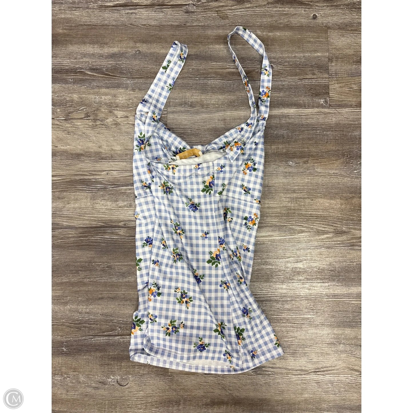 Top Sleeveless By Belle Poque In Blue, Size: 2x