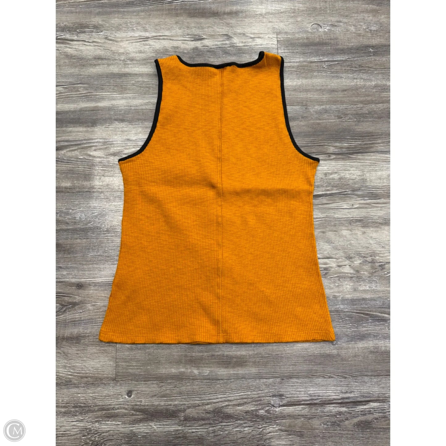 Top Sleeveless By Lilla P In Orange, Size: L